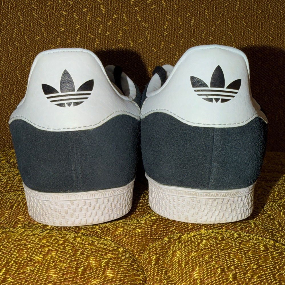 Adidas Gazelle Sneakers Black White Suede | Women’s 9 - Picture 6 of 6